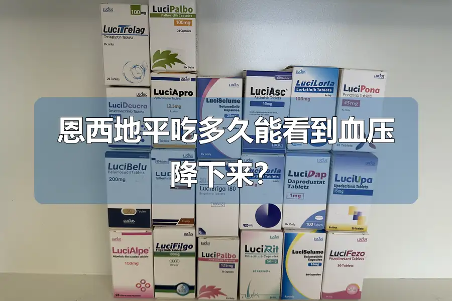 恩西地平吃多久能看到血压降下来?