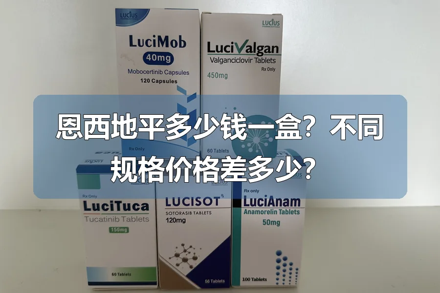 恩西地平多少钱一盒？不同规格价格差多少？